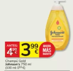 Johnson's - Champú Gold