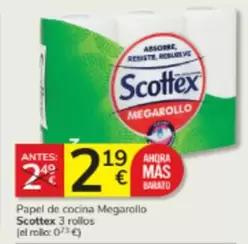 Scottex - Papel De Cocina Megarollo