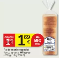 Ara - Pa De Motlle Especial Llesca Grossa