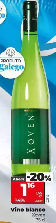Xoven - Vino Blanco