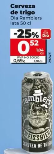 Dia Ramblers - Cerveza De Trigo