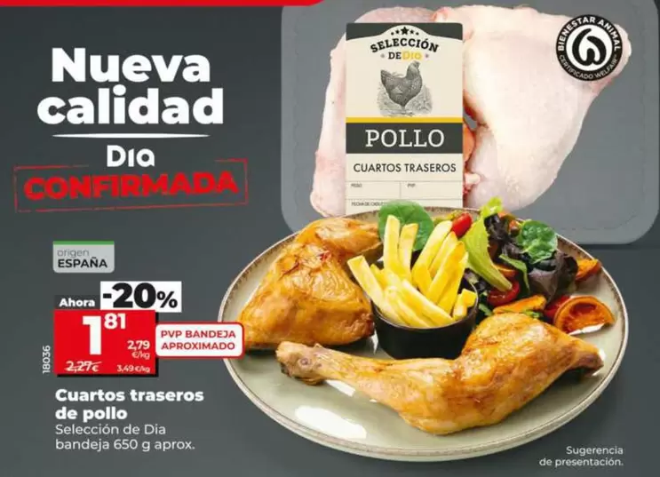 Seleccion De Dia - Cuartos Traseros De Pollo 