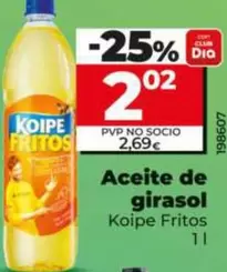 Koipe Fritos - Aceite De Girasol