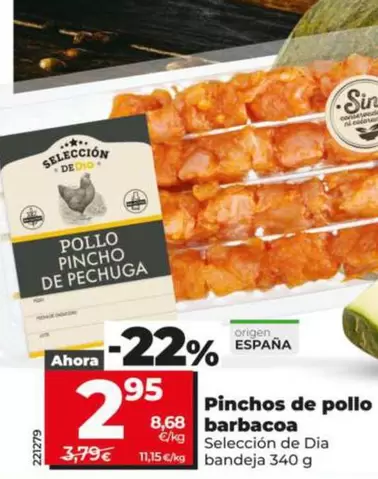 Seleccion De Dia - Pinchos De Pollo Barbacoa 
