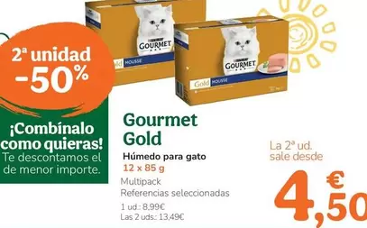 Purina - Gourmet Gold Humedo Para Gato