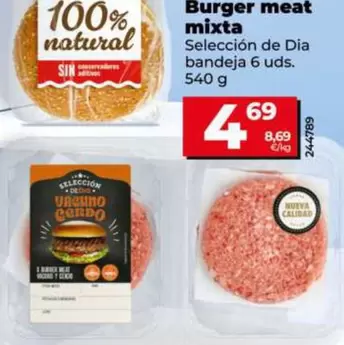 Seleccion De Dia - Burger Meat Mixta 