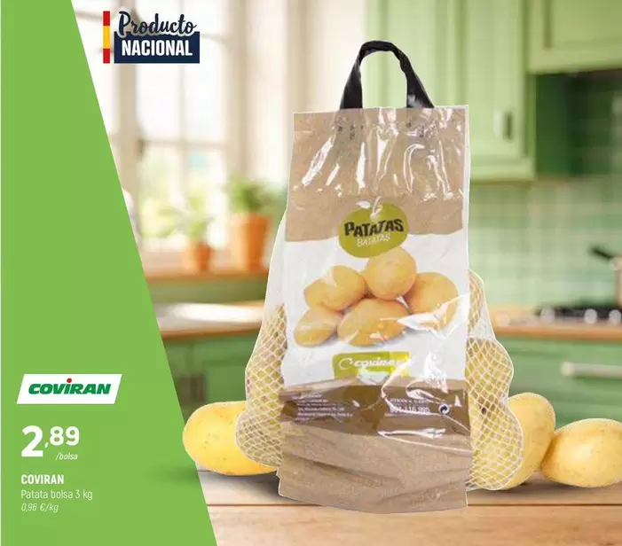 Coviran - Patata Bolsa 3 Kg