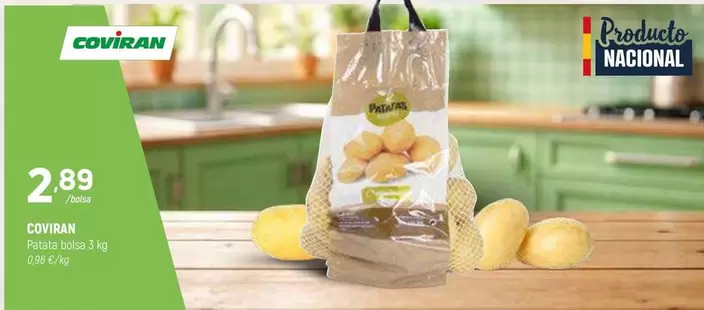 Coviran - Patata Bolsa 3 Kg 