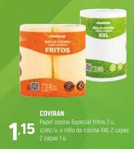 coviran - Papel Cocina Especial Fritos