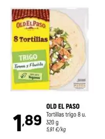 Old El Paso - Tortillas Trigo