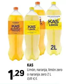 Kas - Limón, Naranja, Limón Zero O Naranja Zero