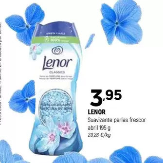 lenor - Suavizante Perlas Frescor Abril