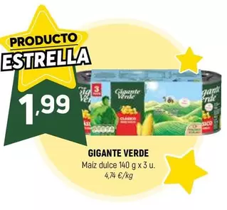 Gigante Verde - Maiz Dulce