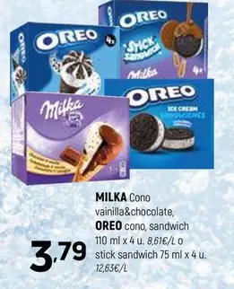 Oreo - Milka Cono