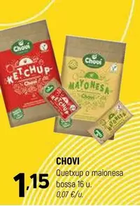 Chovi - Quetxup O Maionesa