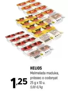 Helios - Melmelada Maduixa, Préssec O Codonnat