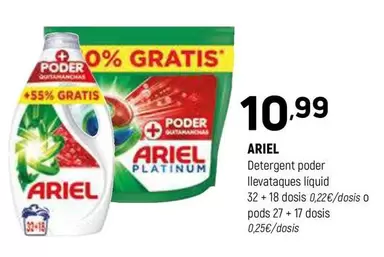 Ariel - Detergent Poder Llevataques Liquid