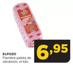 Elpozo - Fiambre Paleta De Sandwich