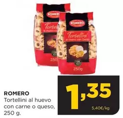 Romero - Tortellini Al Huevo Con Carne O Queso