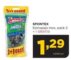 Spontex - Estropajo Inox