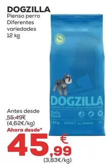 Dogzilla - Pienso Perro Diferentes