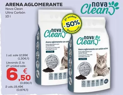 Nova Clean - Arena Aglomerante