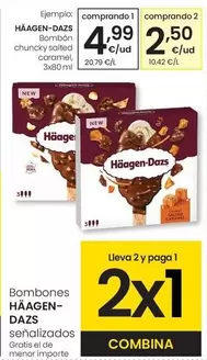 Häagen Dazs - Bombones Chunky Salted Caramel