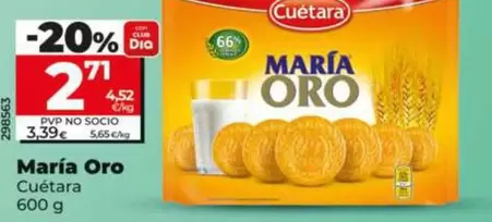 Cuétara - María Oro 