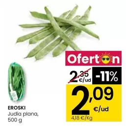 Eroski - Judia Plana