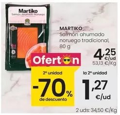 Martiko - Salmon Ahumado Noruego Tradicional