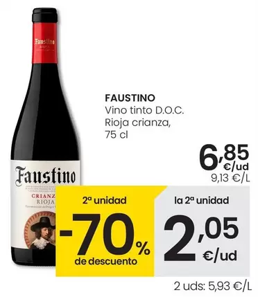 Faustino - Vino Tinto D.O.C. Rioja Crianza