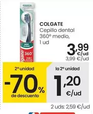 Colgate - Cepillo Dental 360° Medio