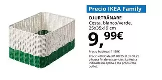 Djurtränare - Cesta, Blanco/verde