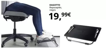 Dagotto - Reposapiés, Negro