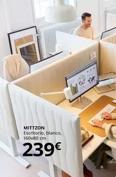 Mittzon - Escritorio, Blanco