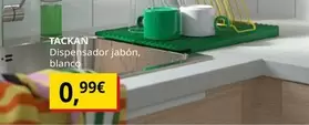Tackan - Dispensador Jabón, Blanco