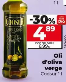 Coosur - Aceite De Oliva Virgen 1 L