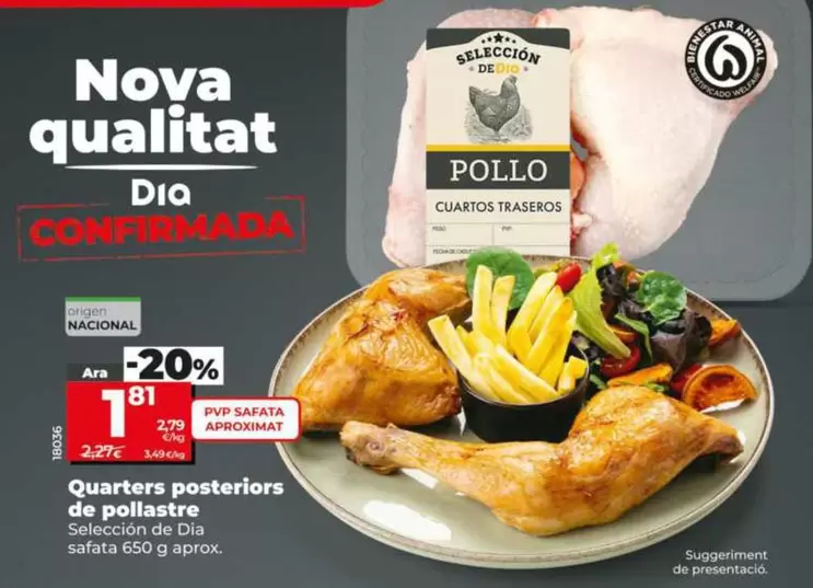 Seleccion De Dia - Cuartos Traseros De Pollo 