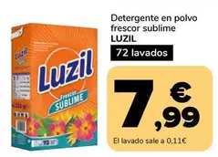Luzil - Detergente En Polvo Frescor Sublime