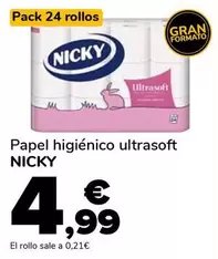 Nicky - Papel Higiénico Ultrasoft