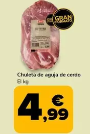 Chuleta De Aguja De Cerdo