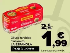 La Española - Olives Farcides D'anxoves