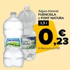 Fuencisla - Aigua Mineral O Font Natura