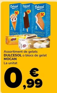 Dulcesol - Assortiment De Gelats O Blocs De Gelat Moclain
