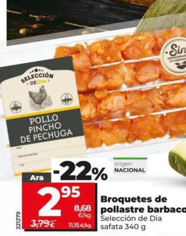 Seleccion De Dia - Pinchos De Pollo Barbacoa 