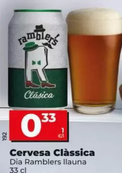 Dia Ramblers - Cerveza Clásica 