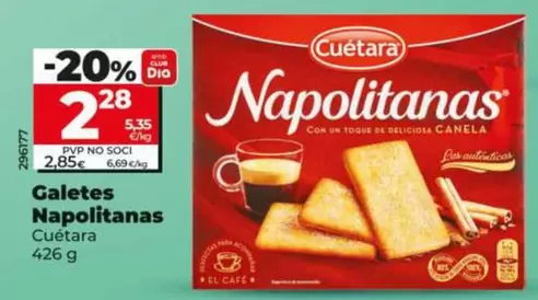 Cuétara - Galletas Napolitanas 