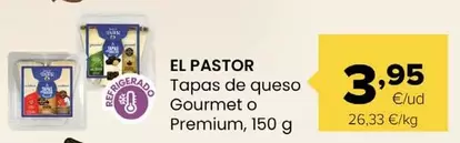 El Pastor - Tapas De Queso Gourmet O Premium