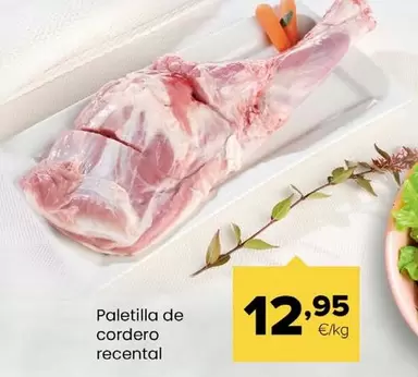 Paletilla De Cordero Recental