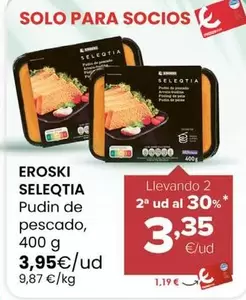 Eroski Seleqtia - Pudin De Pescado